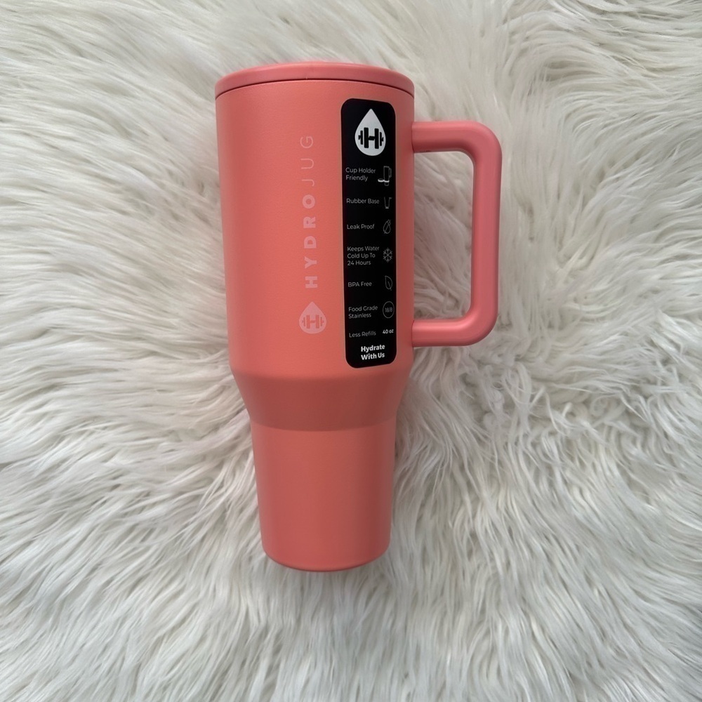 Hydrojug Traveler Tumbler Summer Peach 40oz